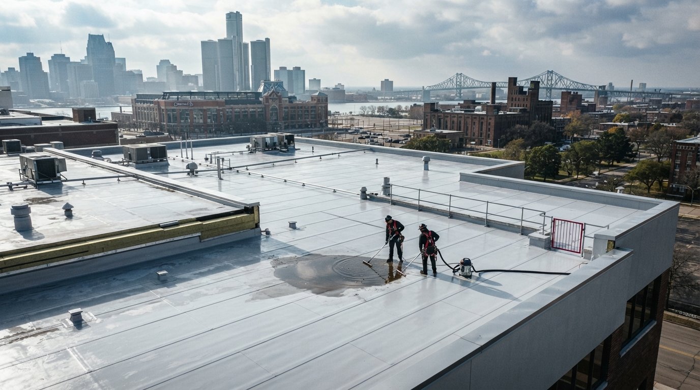 Detroit Flat Roof Specialists: A 2026 Property Owner’s Buying Guide