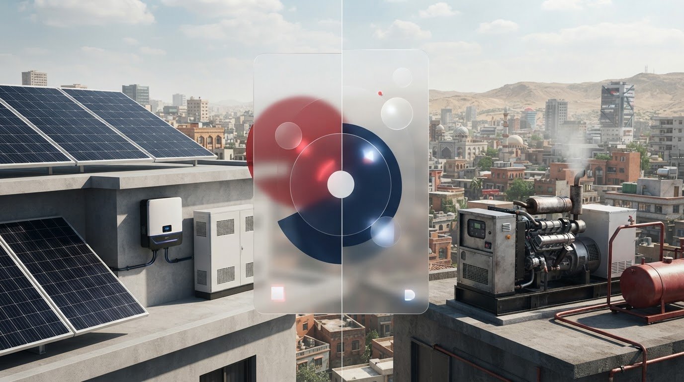 Diesel Generator vs Solar System Cost Analysis in Pakistan: A 2026 Comparison