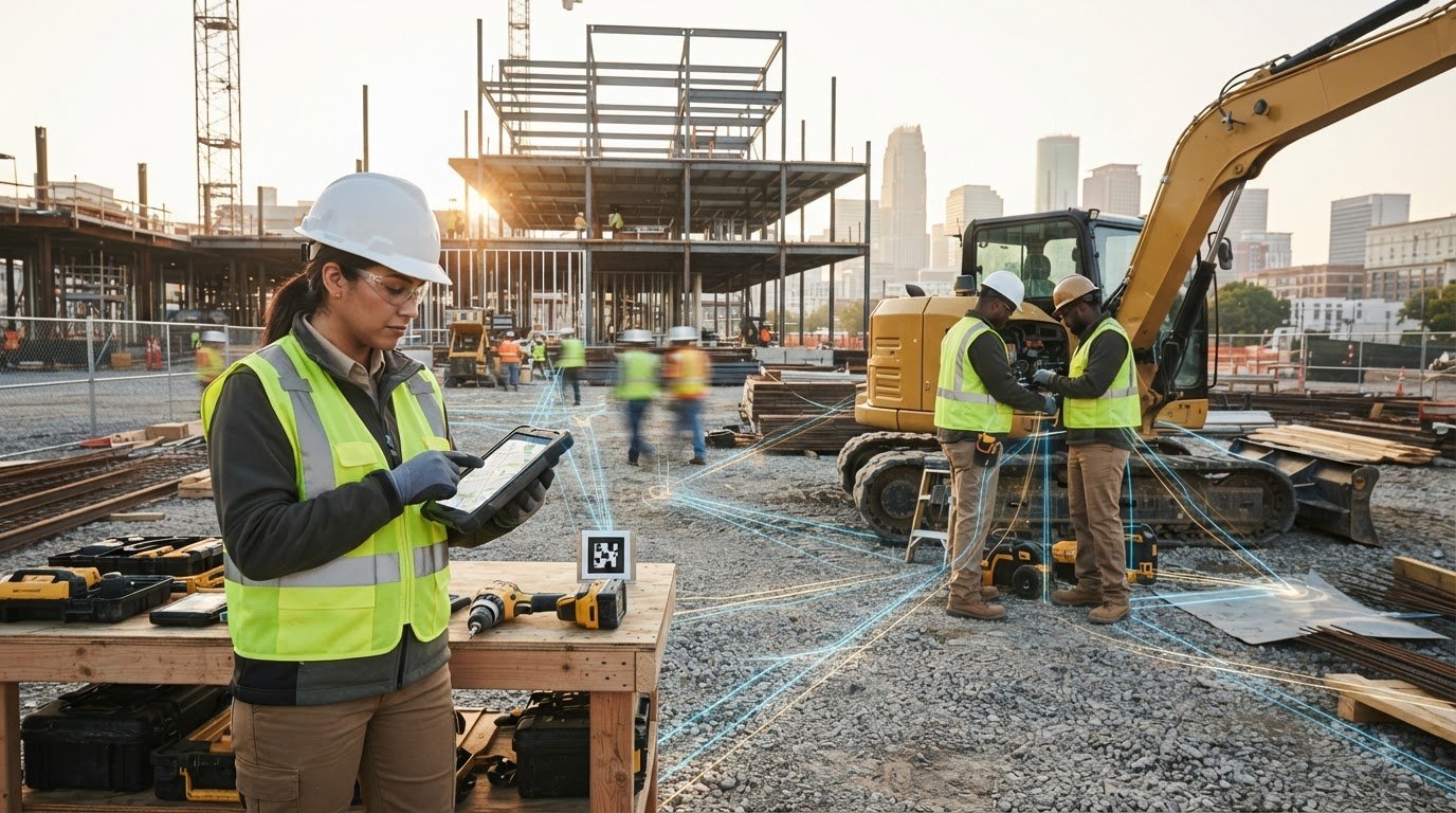 Digital Equipment Tracking Guide for Construction banner