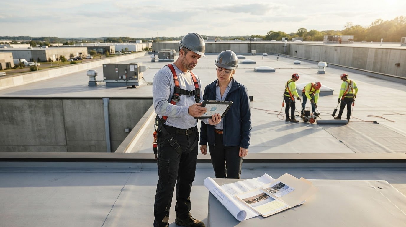 Digital Marketing for Commercial Roofers: What Actually Brings In Bids