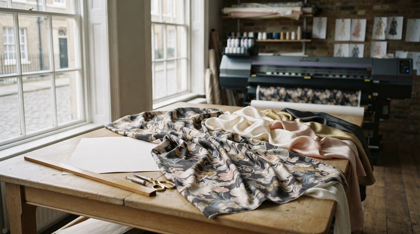 Digital Print on Silk UK: A Designer’s Guide to the Process