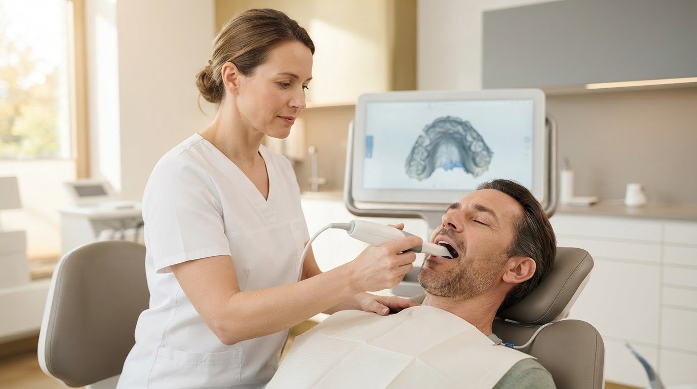 Digitale Abformung: Vorteile, Ablauf und Grenzen des Intraoralscanners
