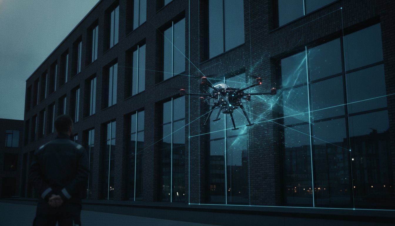 Digitale tweeling gebouw drone: Analyse van kosten en nauwkeurigheid