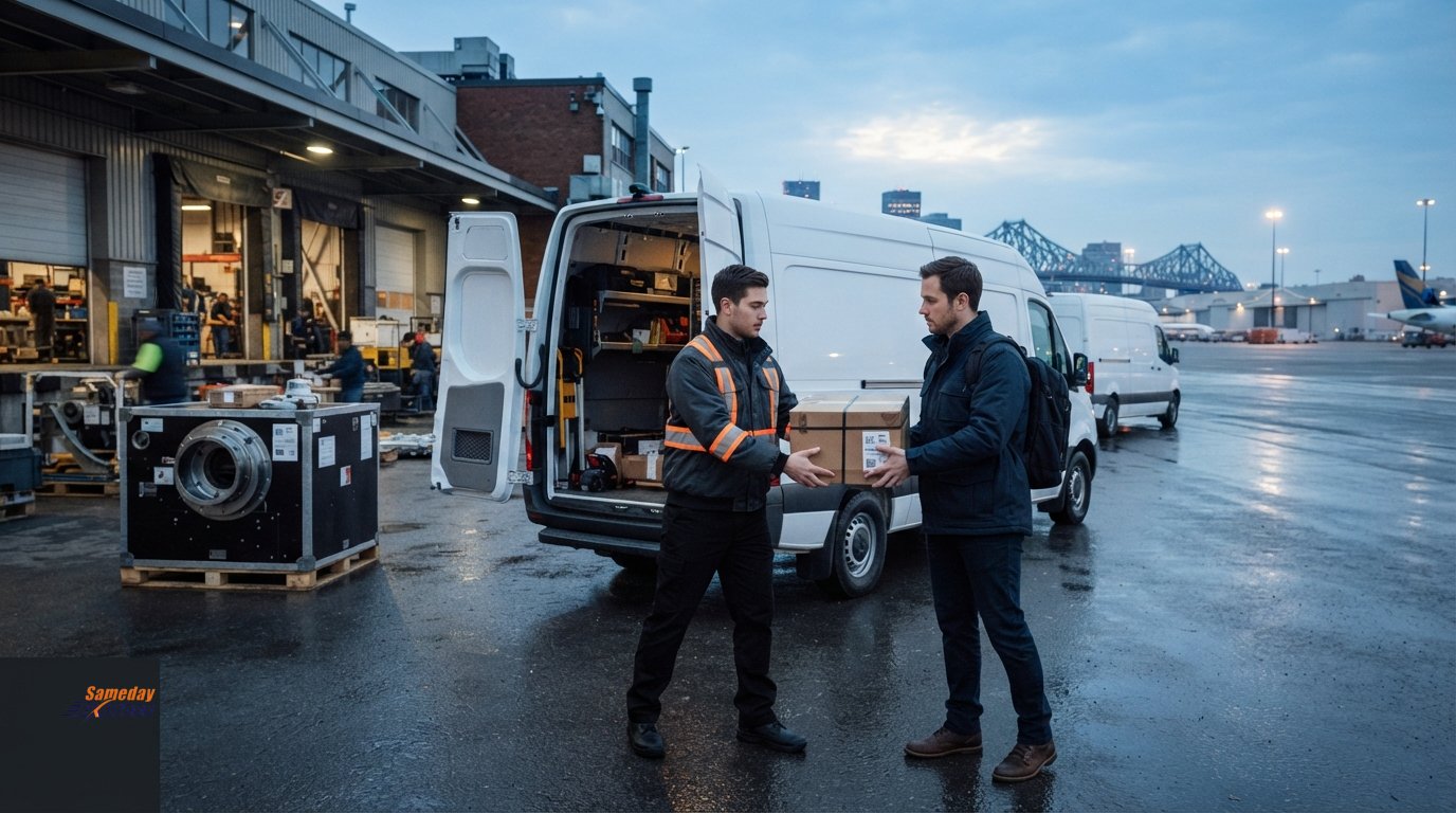 Direct-Drive Courier Service for Urgent Business Shipments