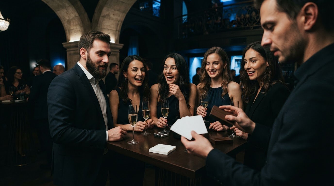 Divertisment care sparge gheața la evenimente: idei pentru conversații memorabile