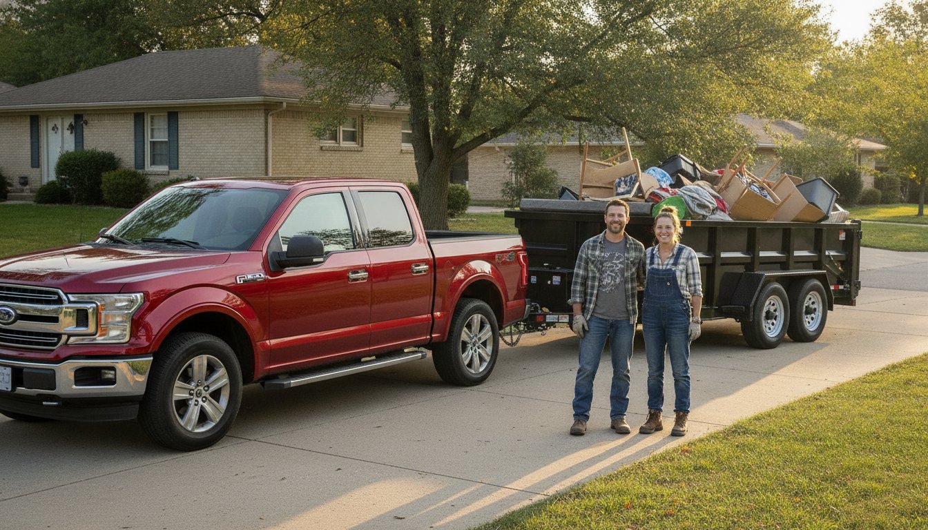 DIY Junk Removal: How to Rent and Use a Trailer in Omaha (2026)