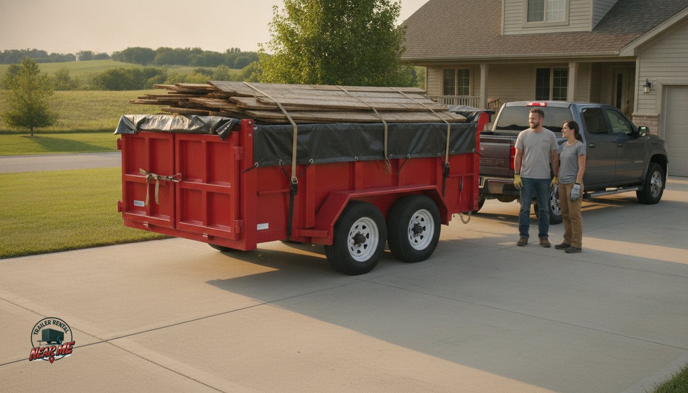 DIY Junk Removal with a Dump Trailer: The 2026 Omaha Guide
