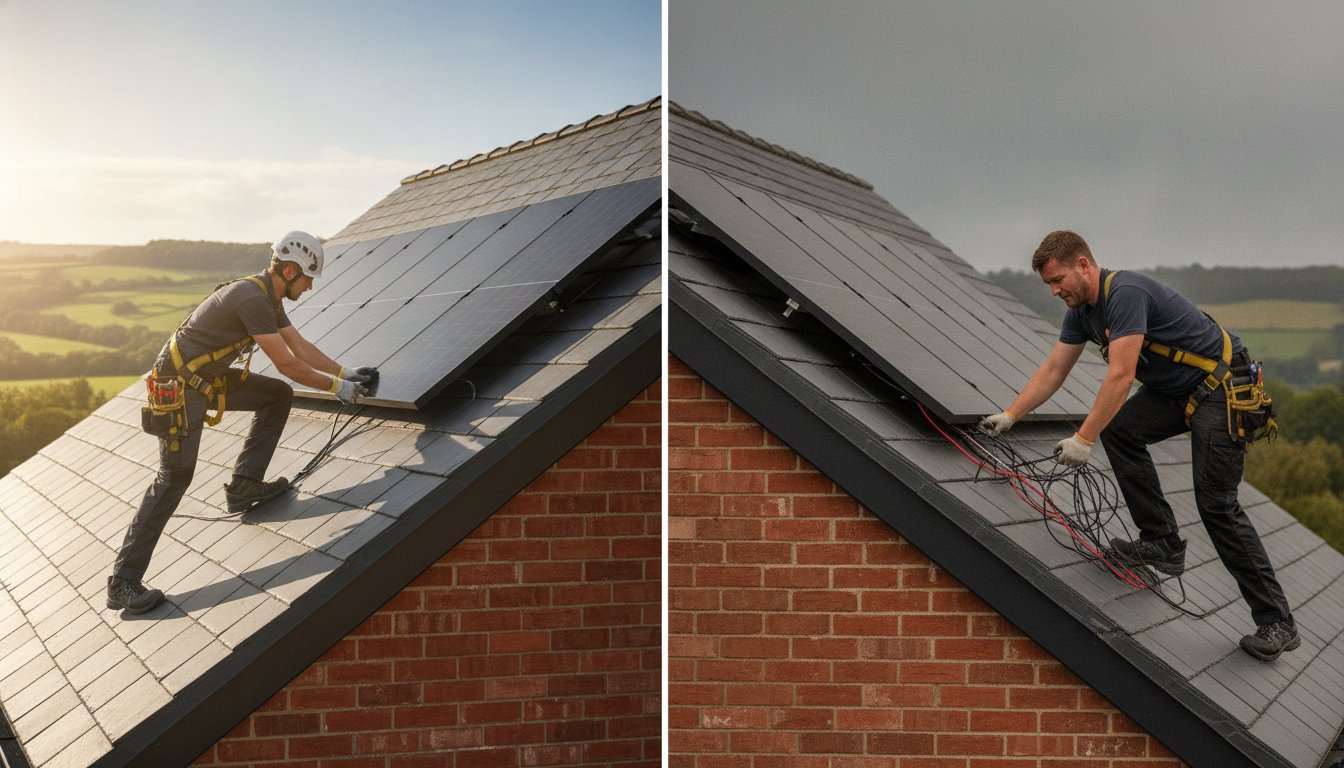DIY Solar Panels vs Professional Installation UK: 2026 Comparison Guide