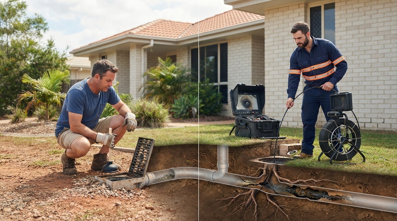 DIY vs Professional Drain Cleaning: Which is Right for Your CQ Home?