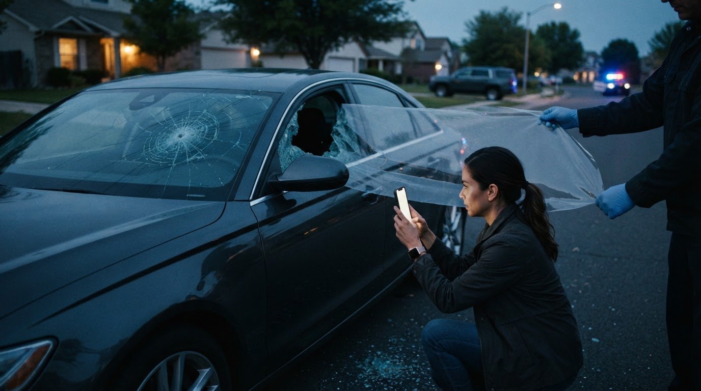 Does Insurance Cover Windshield Vandalism? Steps to Take After Car-Window Damage
