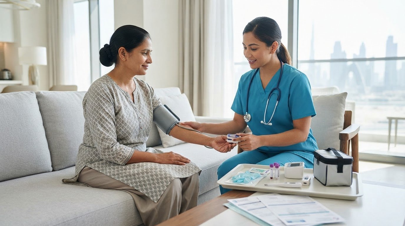 Domestic Helper Medical Checkup at Home in Dubai