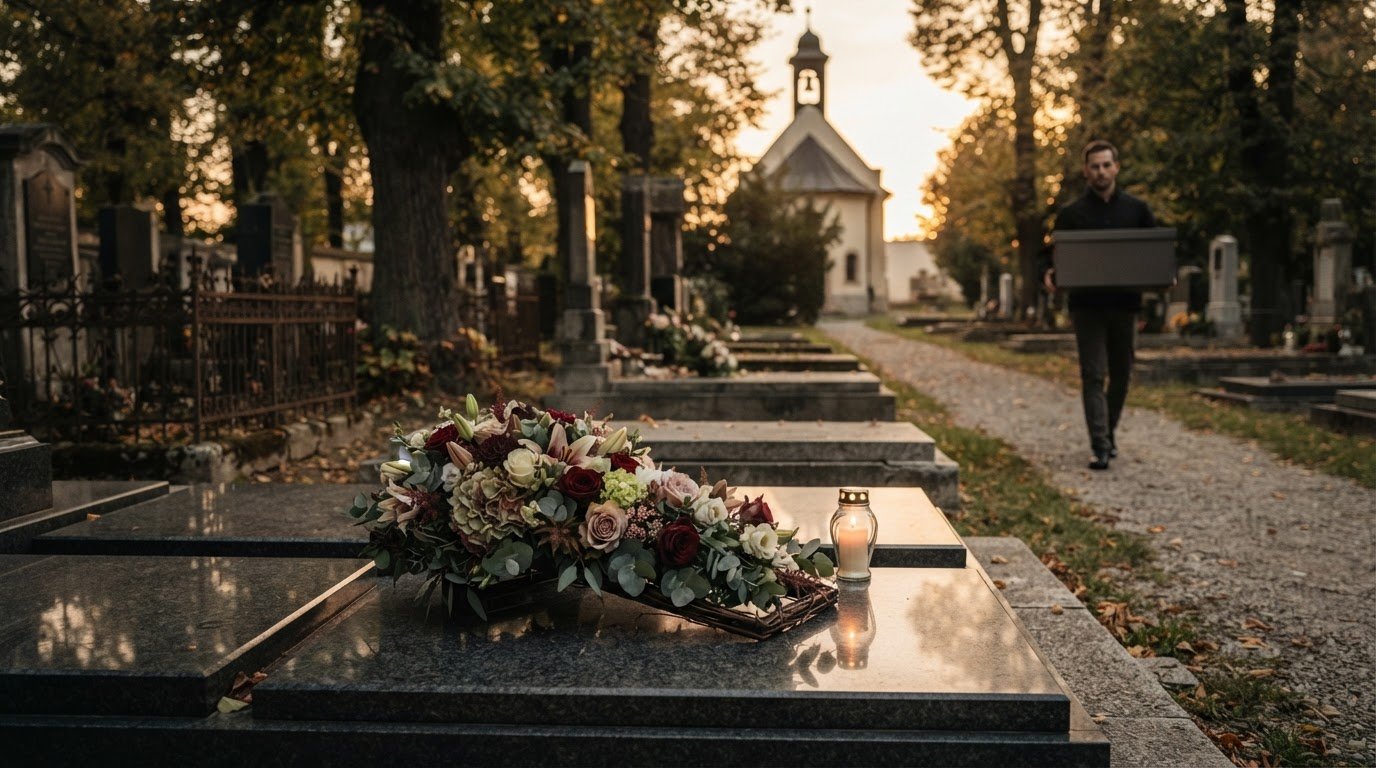 Doručenie kvetinového kríža na hrob: Ako vybrať a objednať