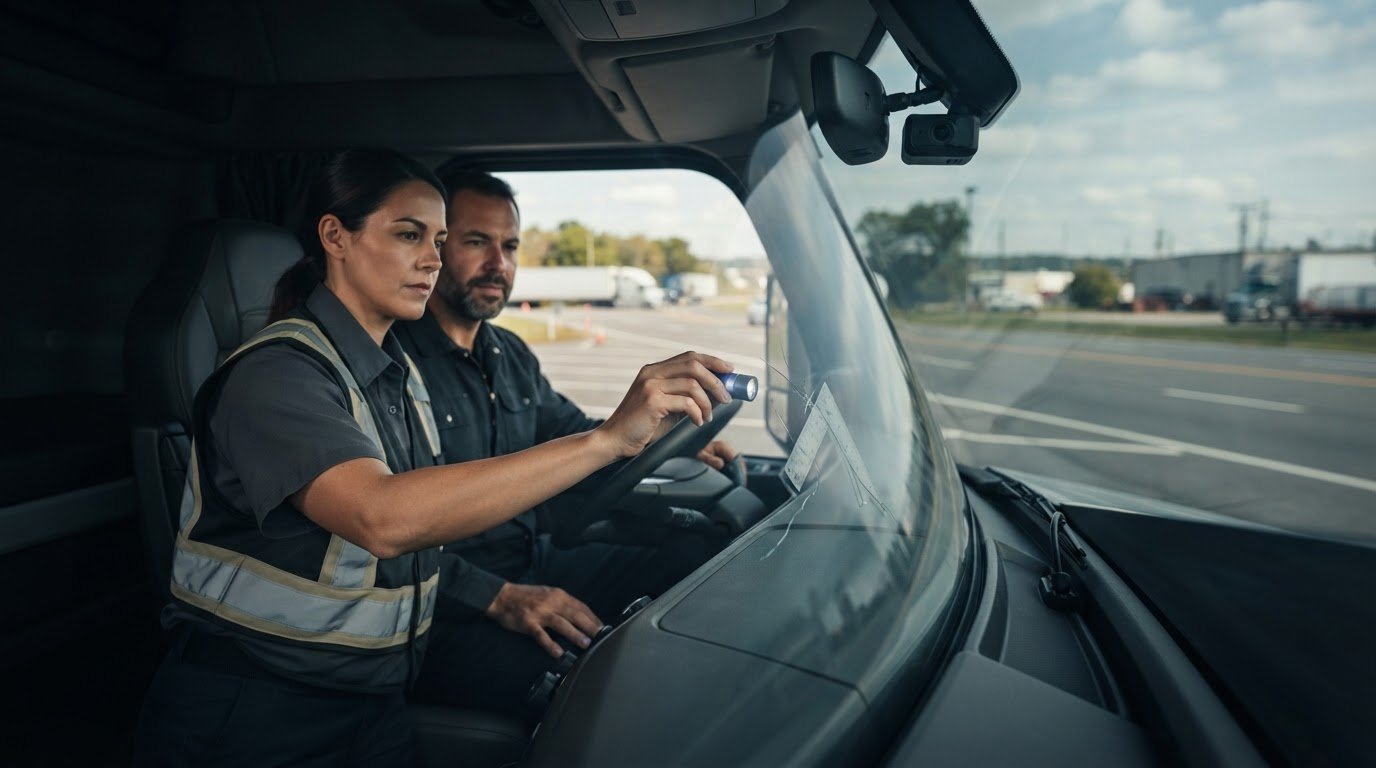 DOT Inspection Windshield Requirements: What Drivers Need to Know in 2026