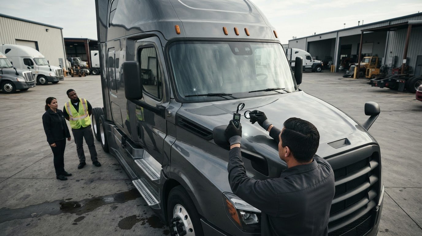 DOT Regulations for Commercial Truck Windshields: 2026 Guide