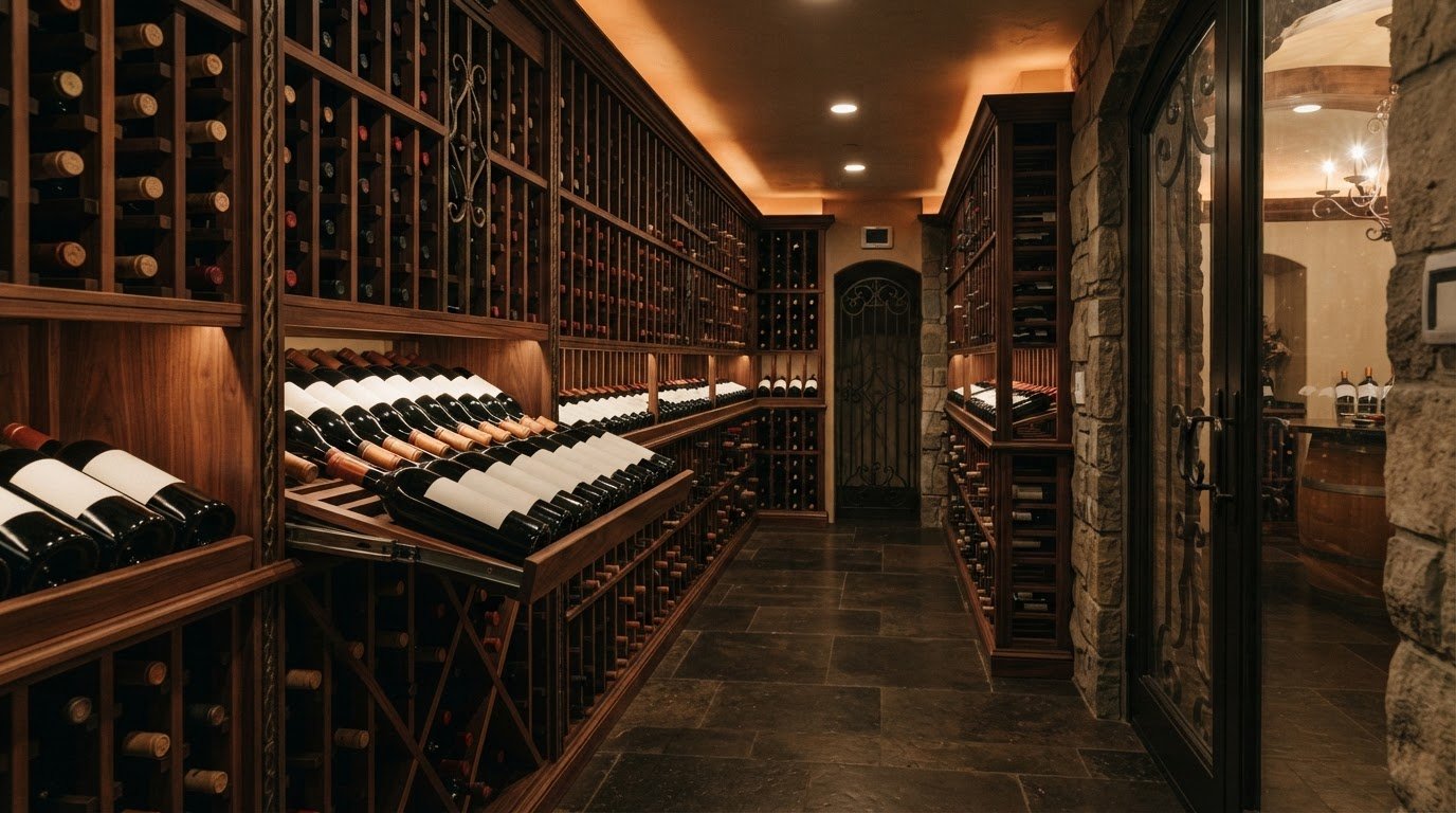 Double Deep Wine Racking: Capacity, Access, and Design