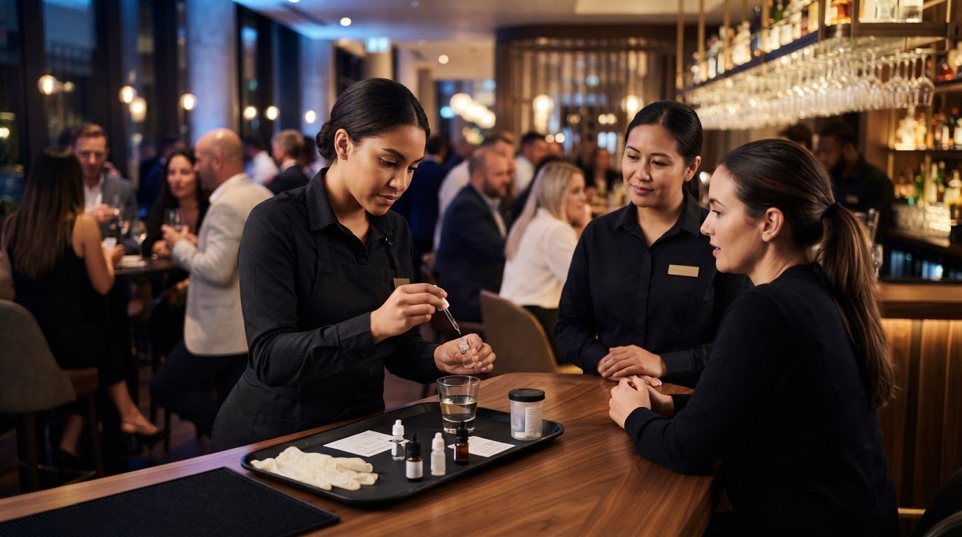 Drink Spiking Test Kits for Bars: The Forensic Hospitality Standard