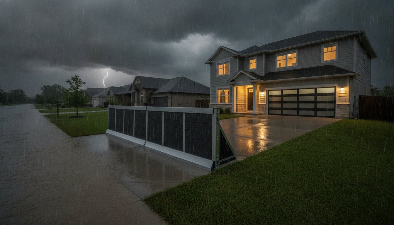 Driveway Flood Barrier Guide: Defending Your Property Perimeter