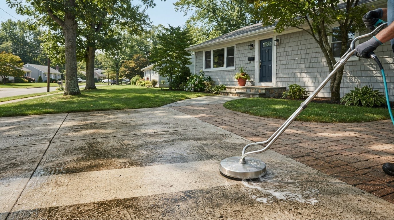 Driveway Power Washing in Levittown, PA: A Homeowner’s Buying Guide