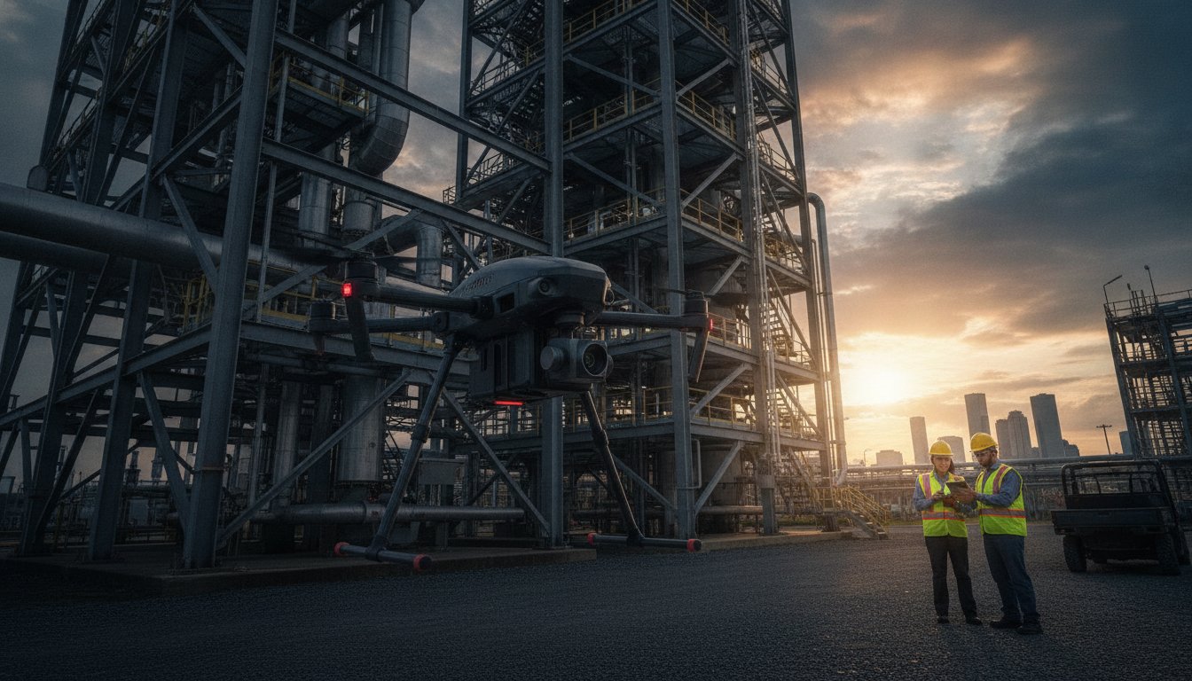 Drone Asset Inspection Services in Houston: Precision Data for Critical Infrastructure