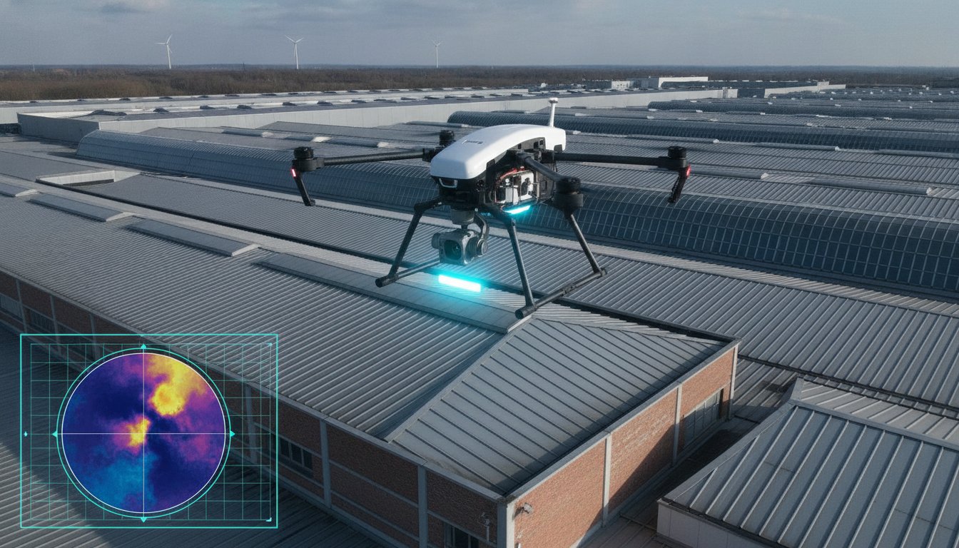 Drone inspectie van daken in de industrie: de complete gids voor efficiënt dakbeheer