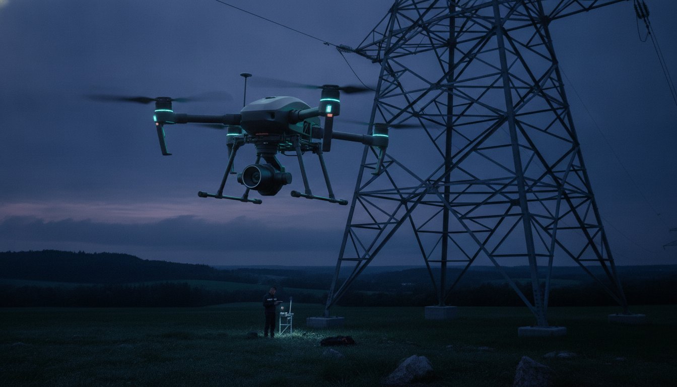 Drone-inspectie van hoogspanningslijnen: een complete gids voor veilig en efficiënt netbeheer
