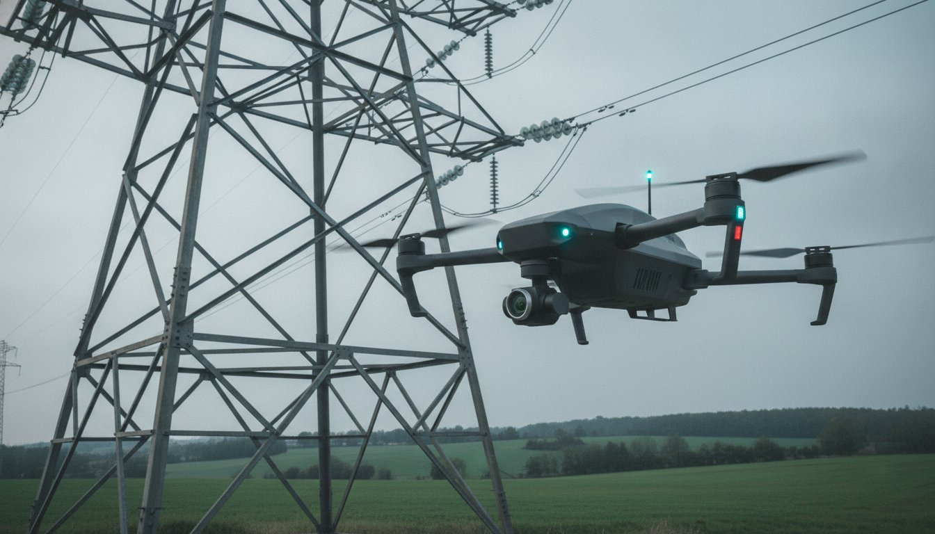 Drone-inspectie van hoogspanningslijnen: een complete gids voor veilig en efficiënt netbeheer