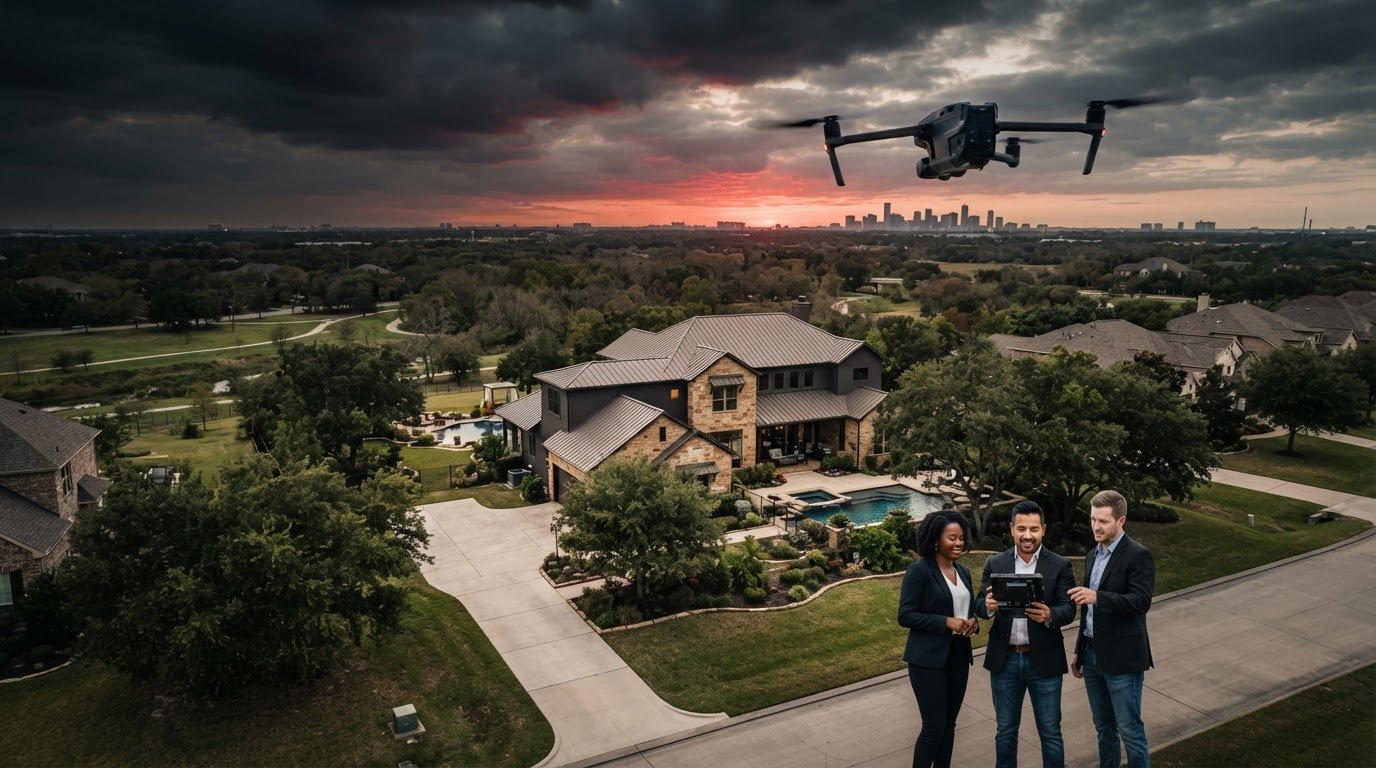 Drone Video for Real Estate in Texas: A Houston-Area Guide