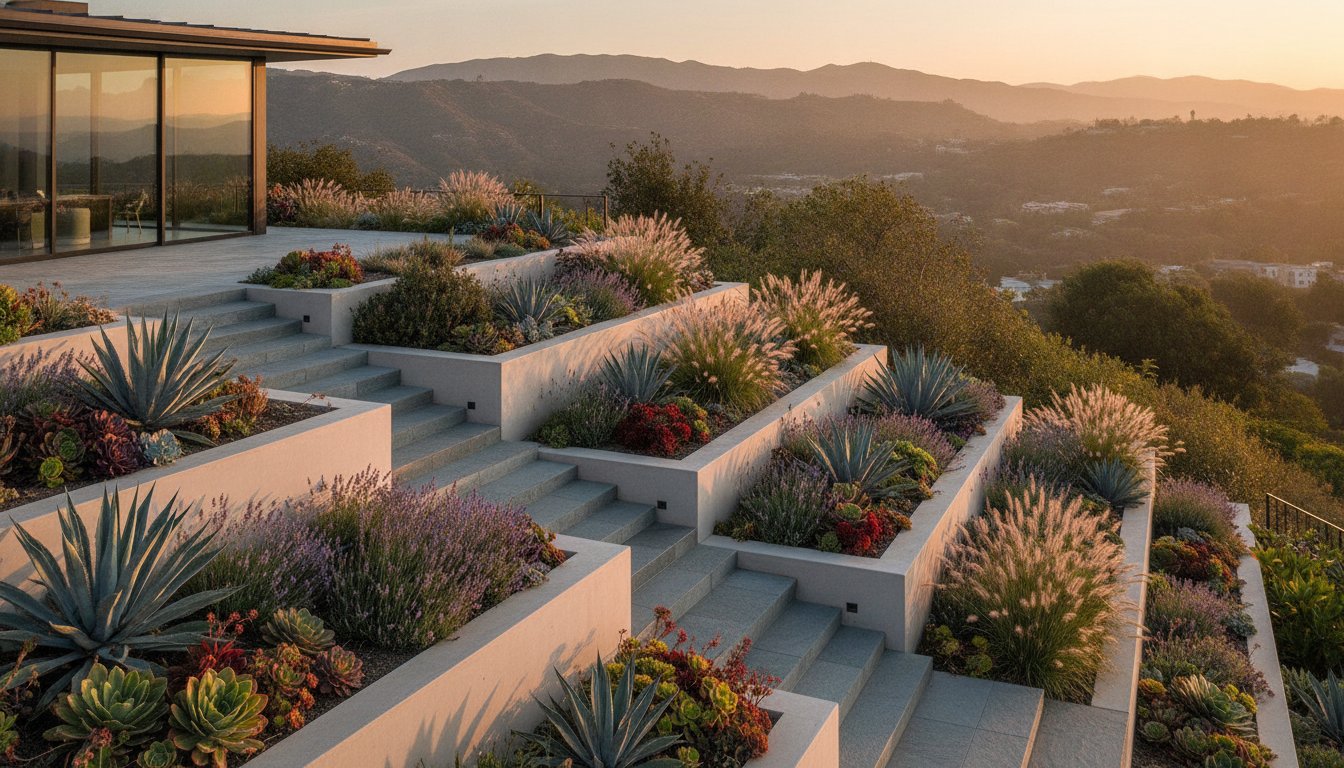 Drought-Tolerant Sloped Landscaping: SoCal Design Guide