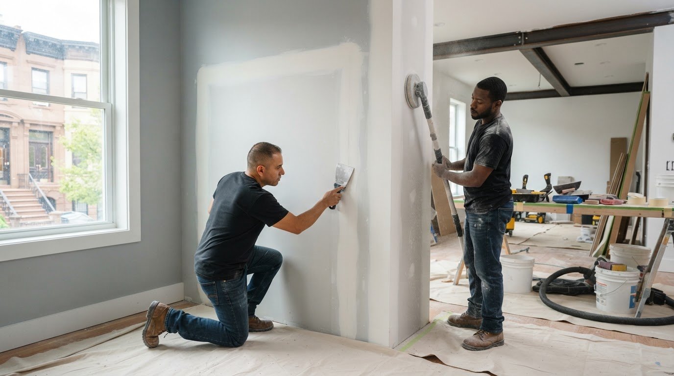 Drywall Repair and Finishing in Hudson County: A Homeowner’s Guide