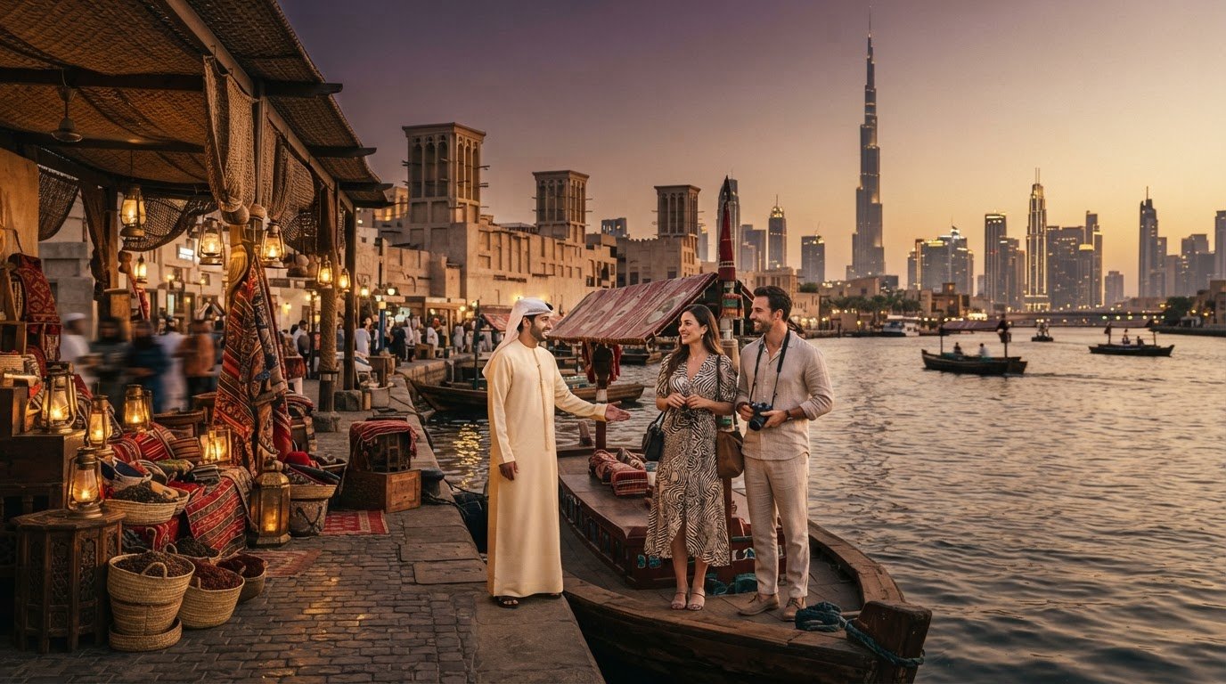 Dubai Private Guided Tours for Culture, Souks and City Sights