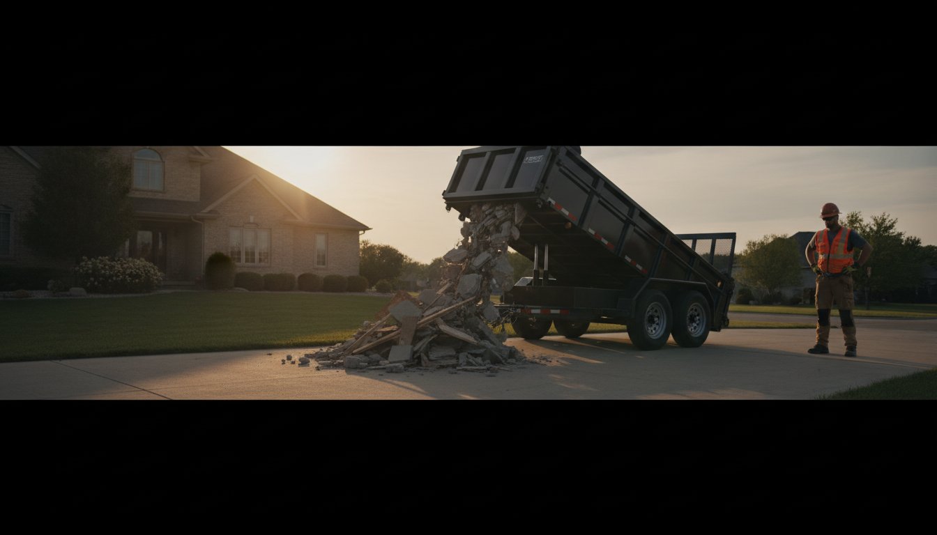 Dump Trailer Rental in La Vista NE: Heavy-Duty 7x12 Solutions