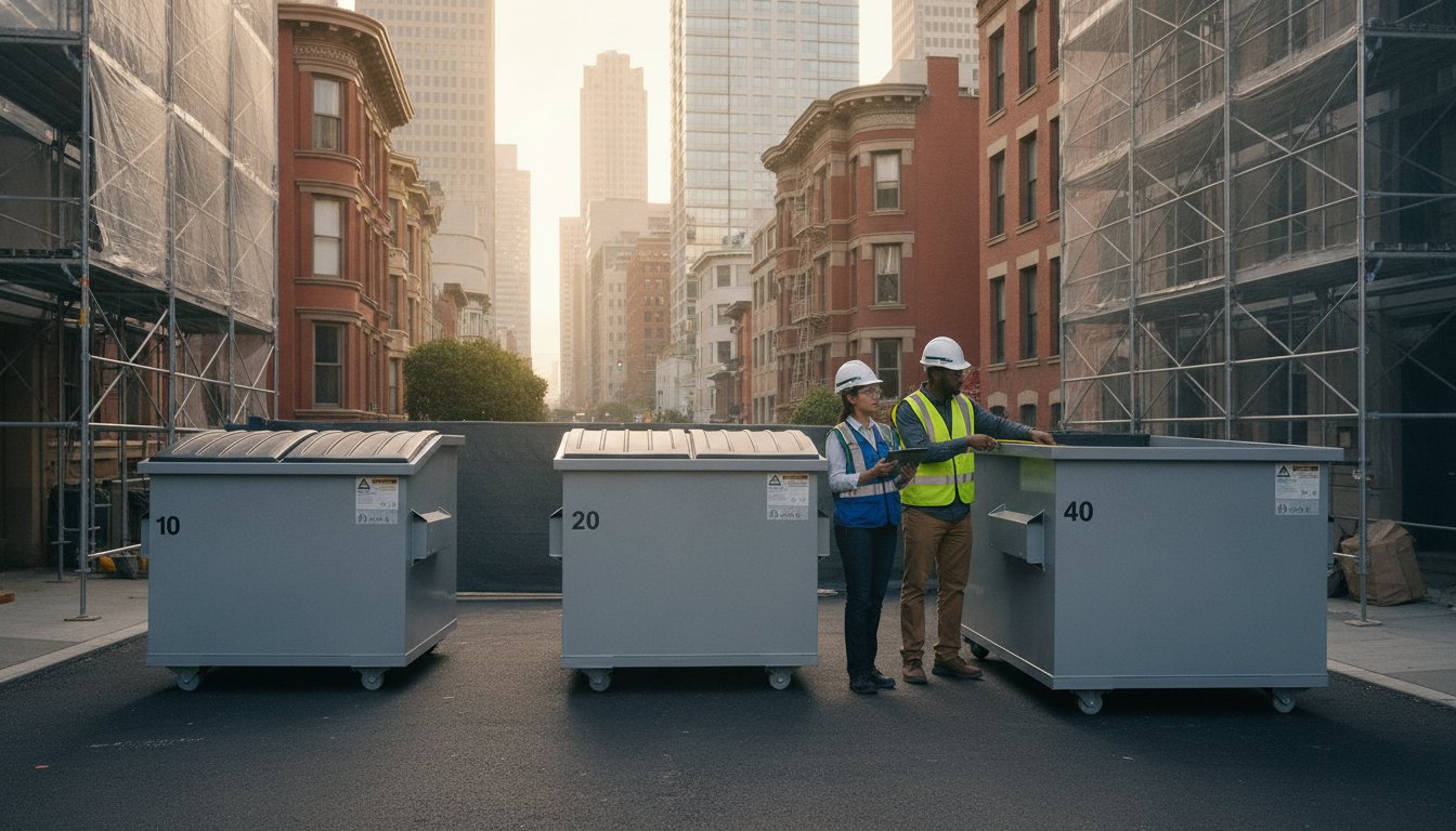 Dumpster Dimensions Guide: Choosing the Right Size (2026)