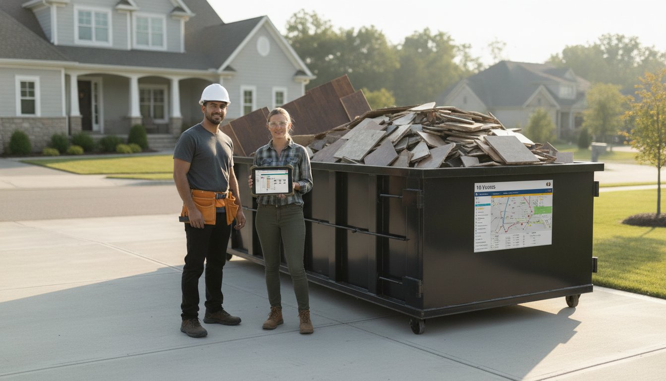 Dumpster Rental for Flooring Contractors: 2026 Buying Guide