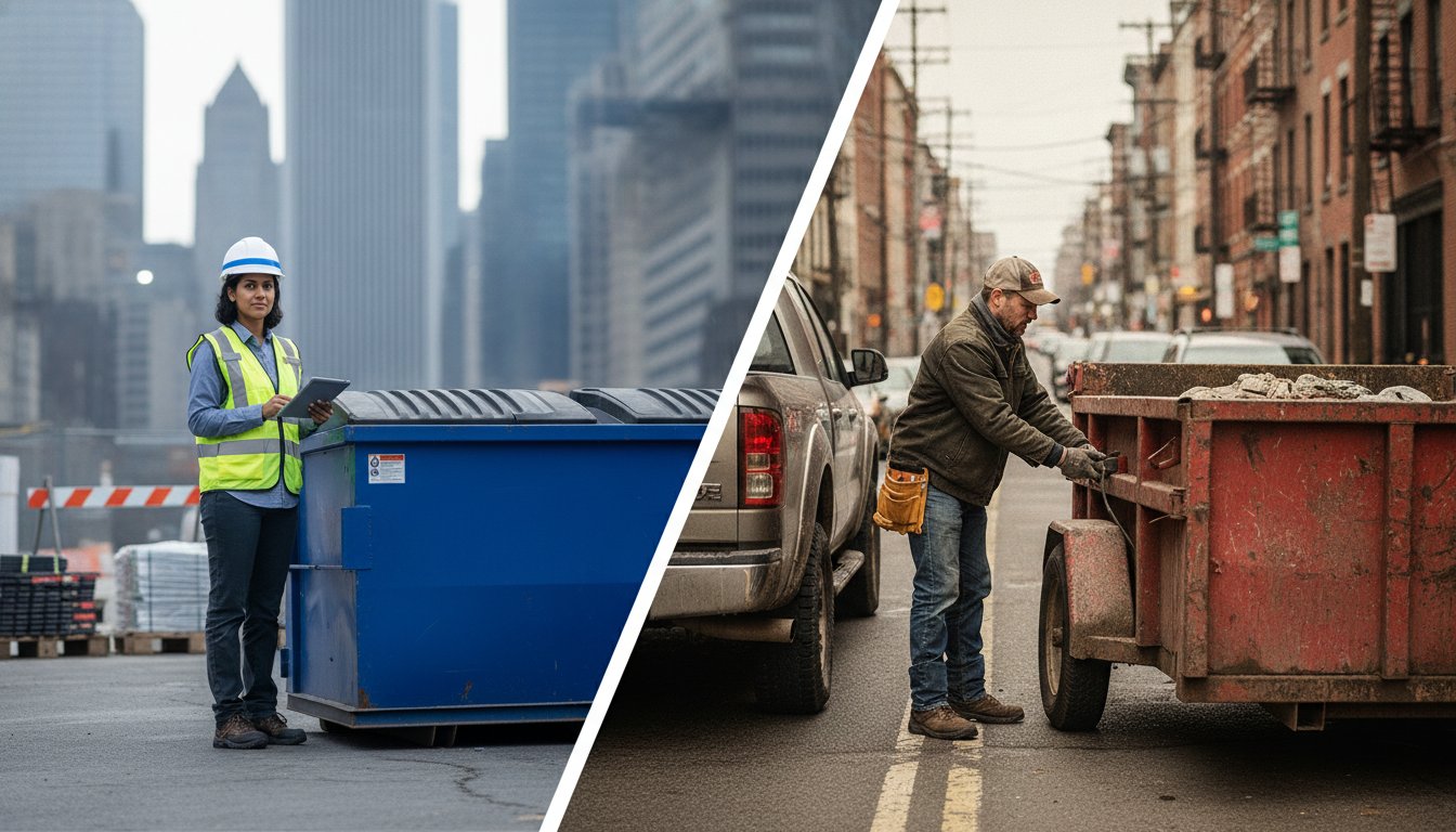 Dumpster Rental vs Dump Trailer for Contractors: Which Wins in 2026?