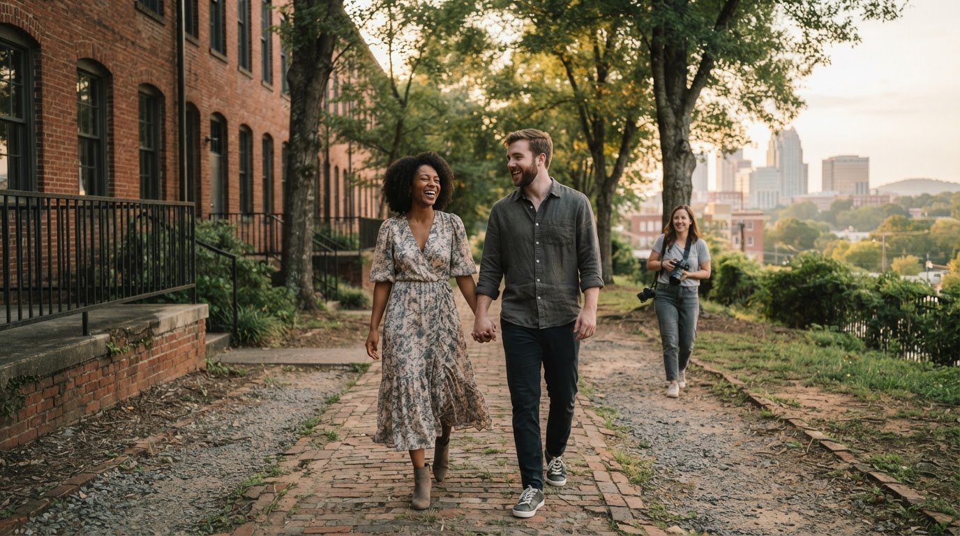 Durham NC Engagement Photographer: How to Choose the Right Fit in 2026