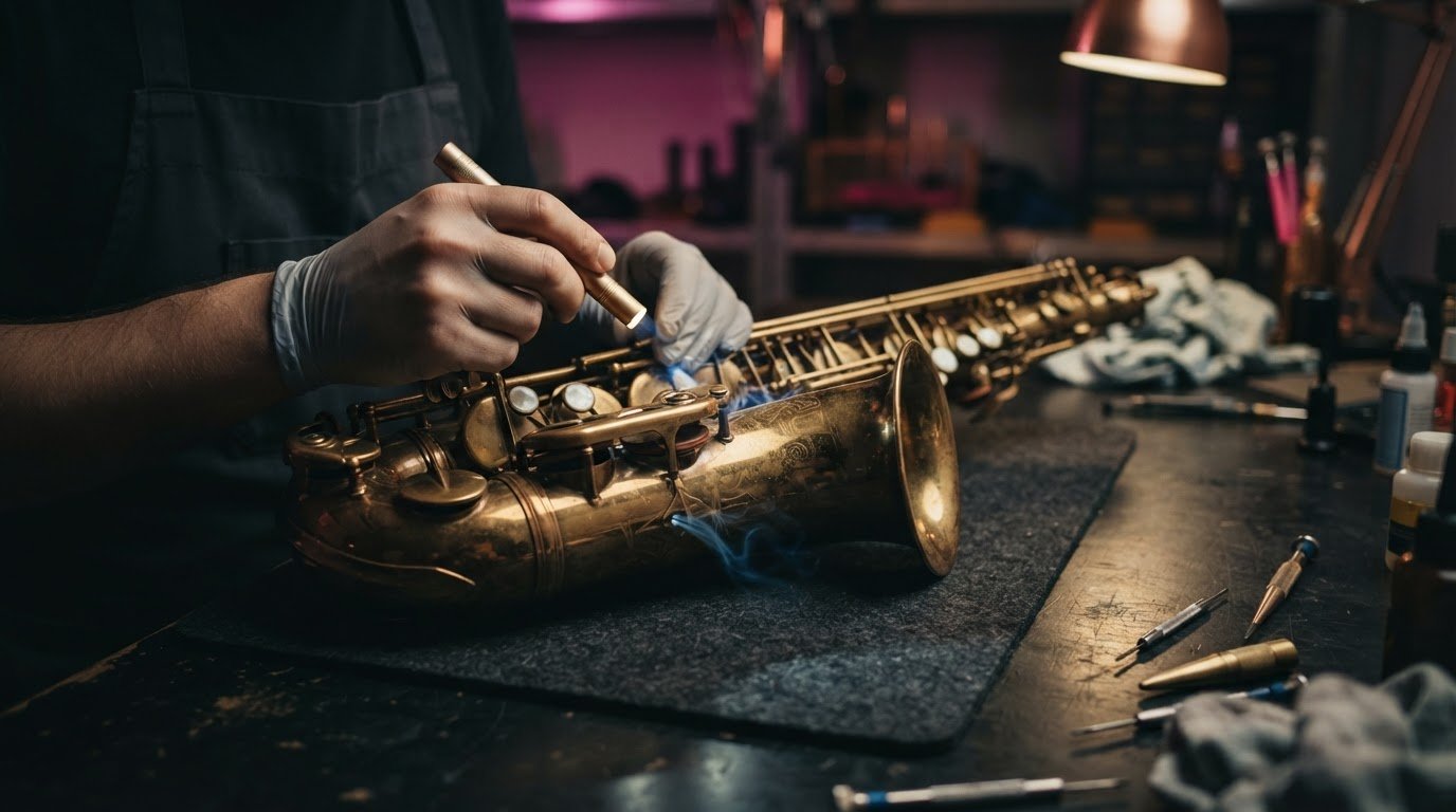 Eastman saksofoni: kako prepoznati puščanje zraka in pravilno ukrepati