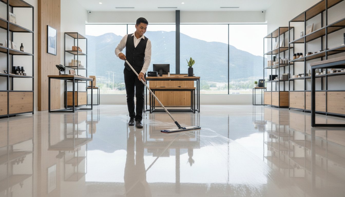 Easy-to-Clean Commercial Flooring in Chilliwack: The 2026 Maintenance Checklist