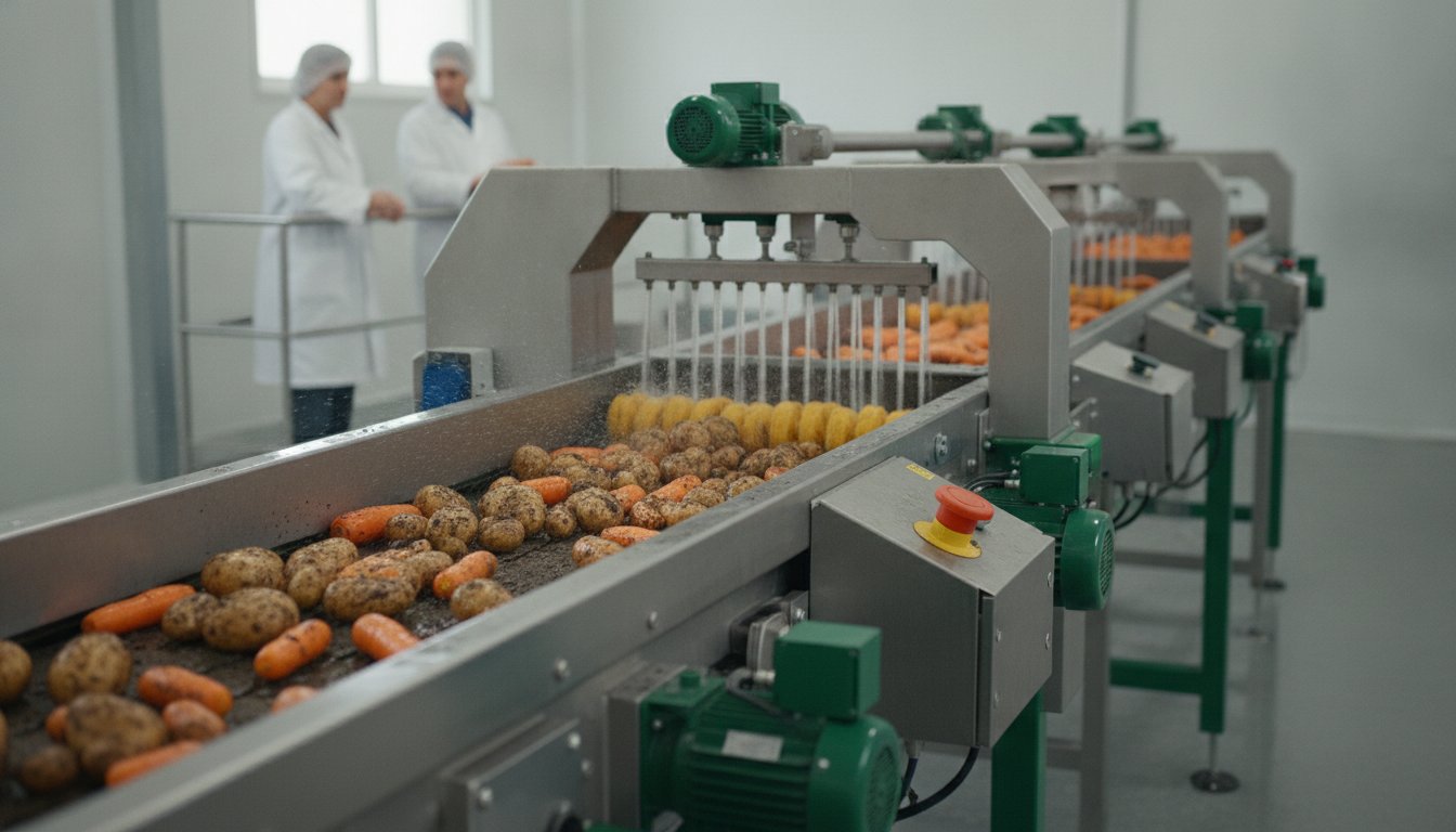 Echipamente pentru condiționarea legumelor rădăcinoase: Ghidul complet 2026