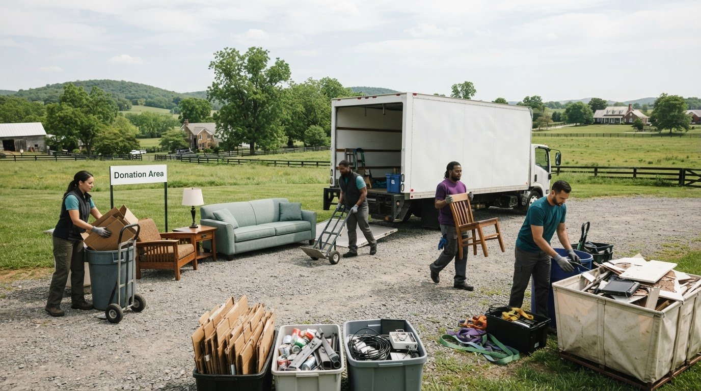 Eco-Friendly Junk Removal in Aldie: How to Choose a Responsible Service
