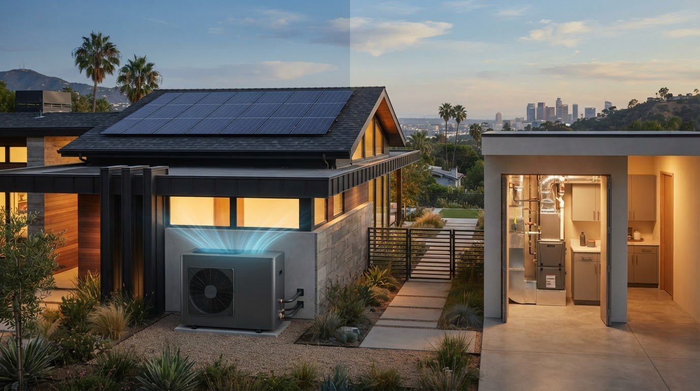 Electric Heat Pump vs Gas Furnace: Which Fits a California Home
