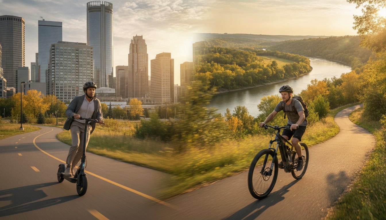 Electric Scooter vs. E-Bike: Which is the Best Choice for You?