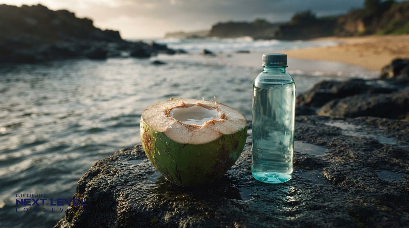 Electrolyte balance: comparing coconut water and sports drinks