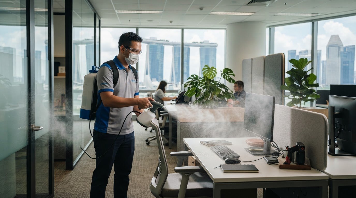 Electrostatic Spray Disinfection in Singapore: What It Does and When It Helps