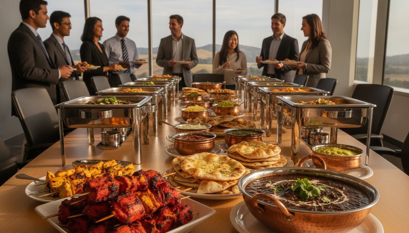 Elevating the Workday: A Guide to Professional Indian Food Catering for San Ramon Office Lunches