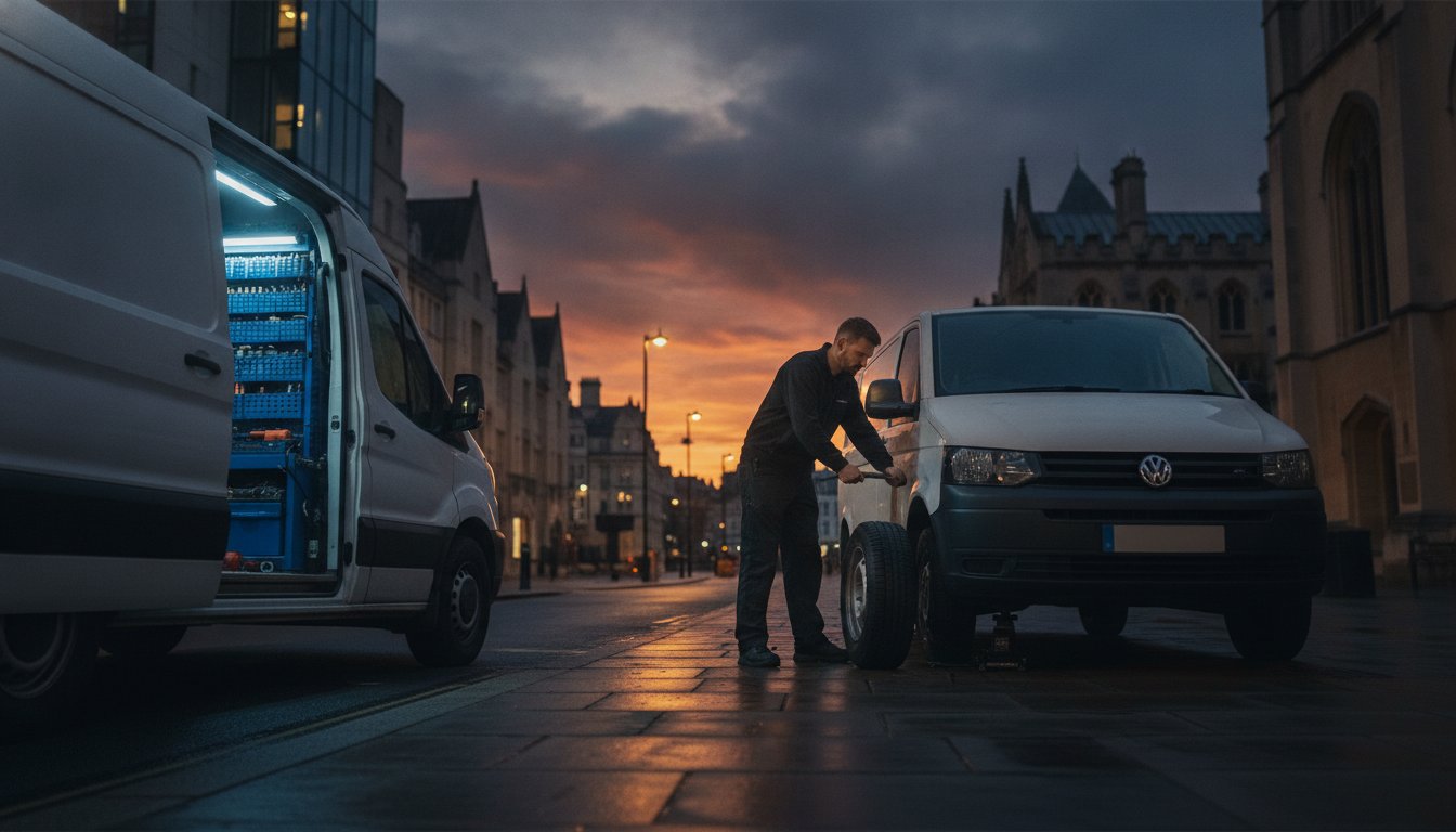 Elite Mobile Van Tyre Fitting: Minimising Downtime in Essex & Cambridge