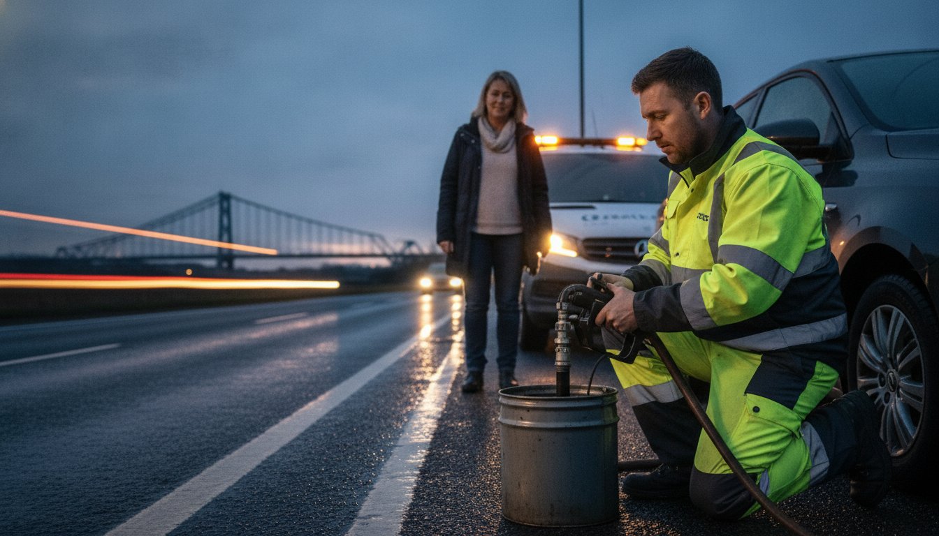 Emergency Fuel Drain Middlesbrough: 24/7 Roadside Wrong Fuel Recovery