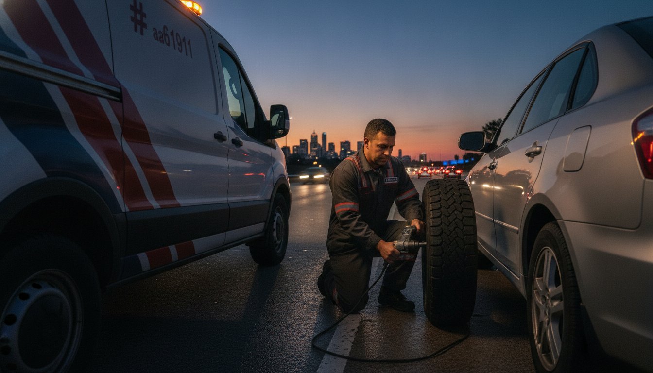 Emergency Tire Service I-459: Fast Roadside Help in Birmingham & Hoover