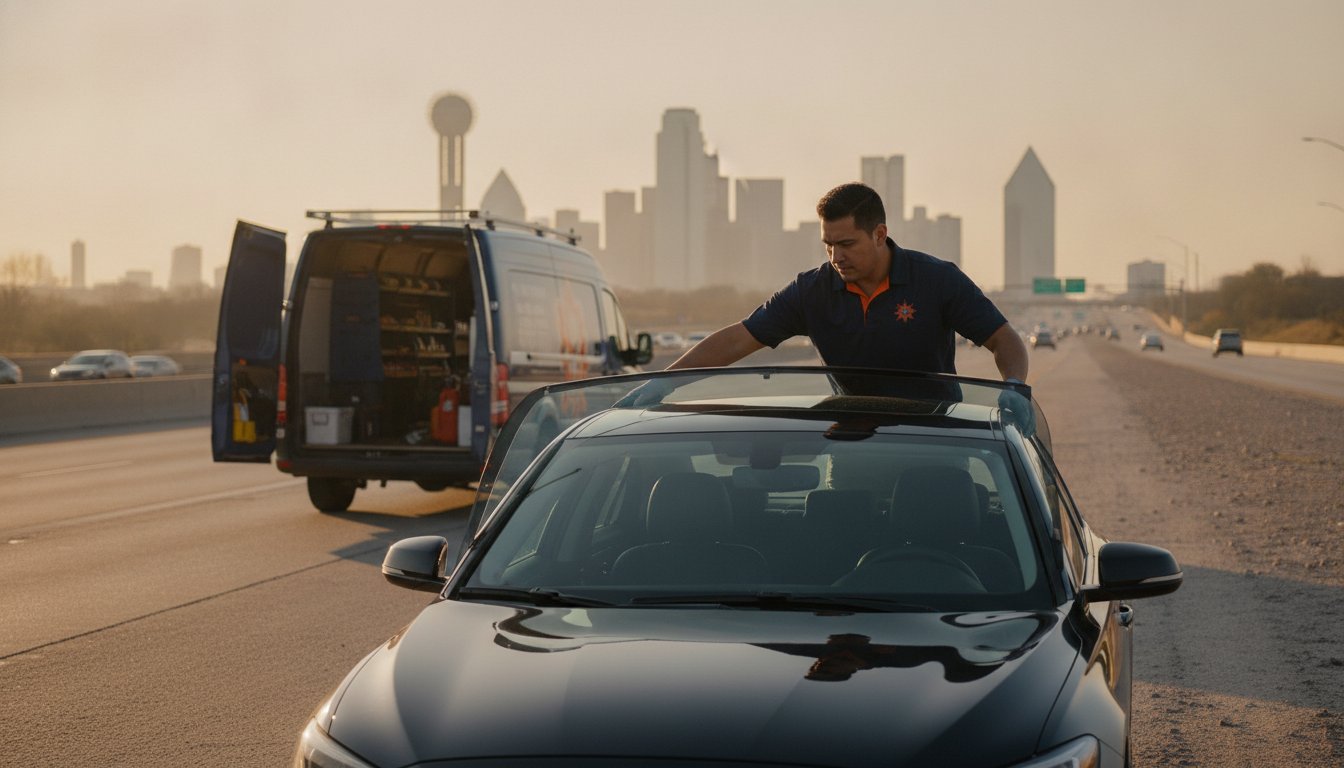 Emergency Windshield Replacement in Dallas: Fast Mobile Solutions for 2026