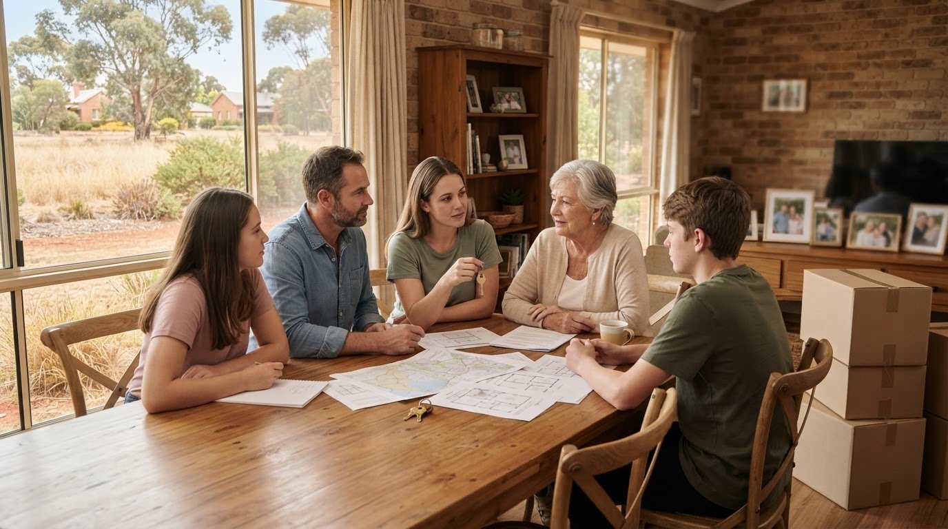 Emotional stages of selling a home: handling family decisions