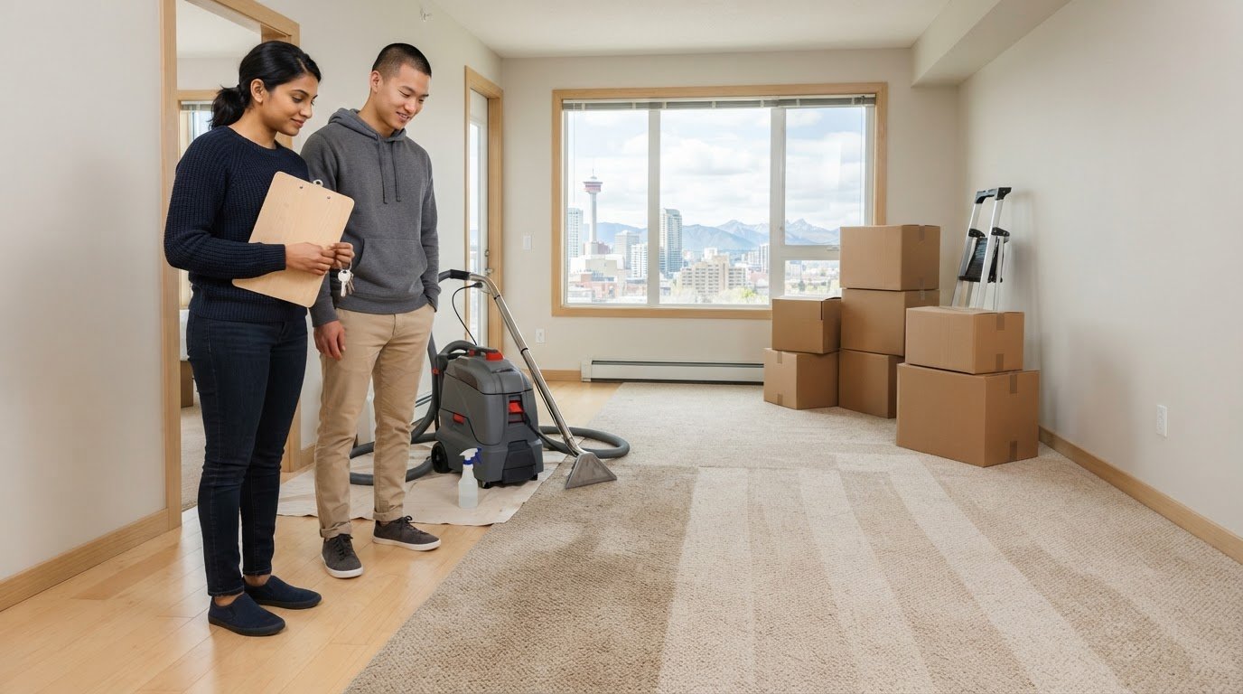 End of Tenancy Carpet Cleaning Calgary: A Practical Move-Out Checklist